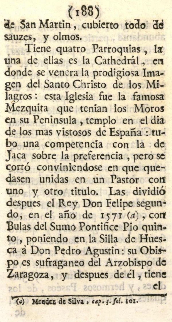Atlante Español, tomo 2, Aragón. 188 Atlante Español, tomo 2, Aragón. Página 188