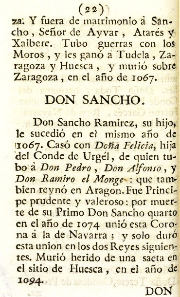 Atlante Español, tomo 2, Aragón. 22 Atlante Español, tomo 2, Aragón. Página 22