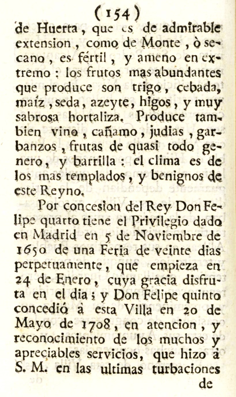 1779 Atlante Español, tomo 3, Aragón 154 1779. Atlante Español, tomo 3, Aragón. 154