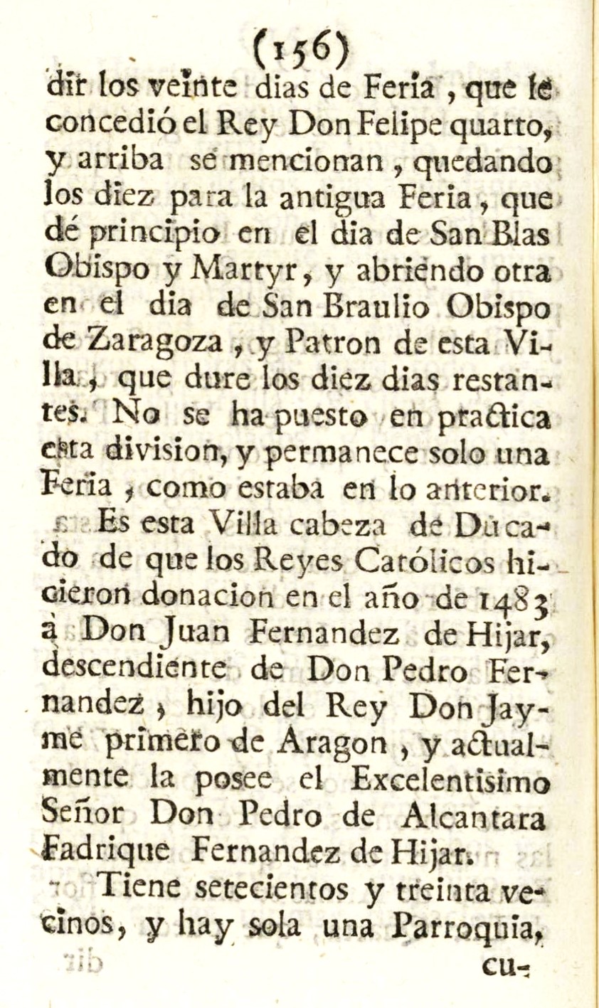 1779. Atlante Español, tomo 3, Aragón. 156