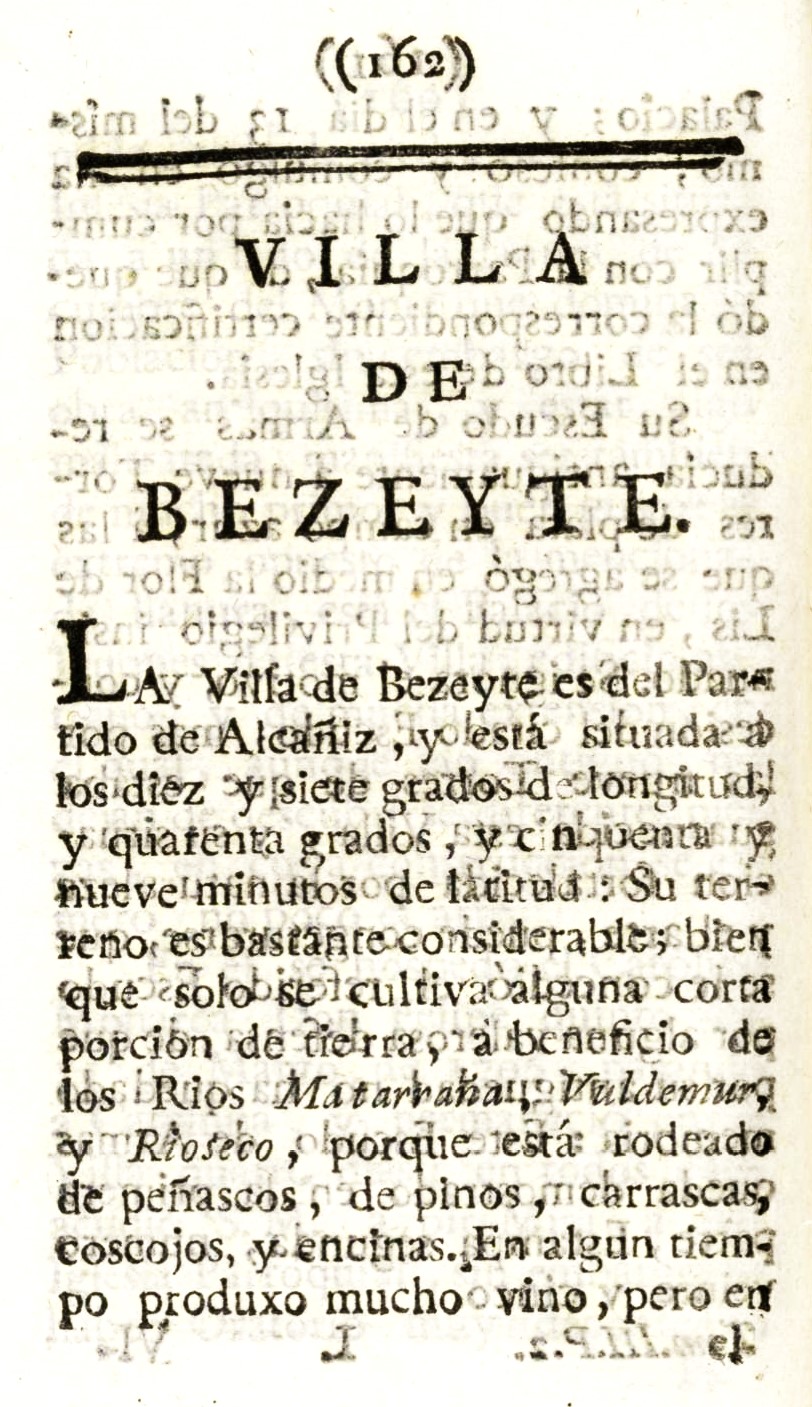 1779 Atlante Español, tomo 3, Aragón 162 1779. Atlante Español, tomo 3, Aragón. 162