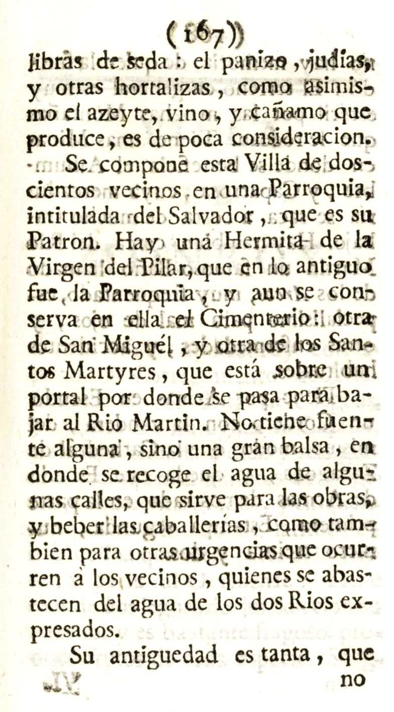 1779. Atlante Español, tomo 3, Aragón. 167