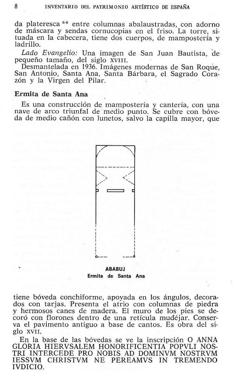 Página 8. Inventario Artístico de Teruel y su Provincia 1974