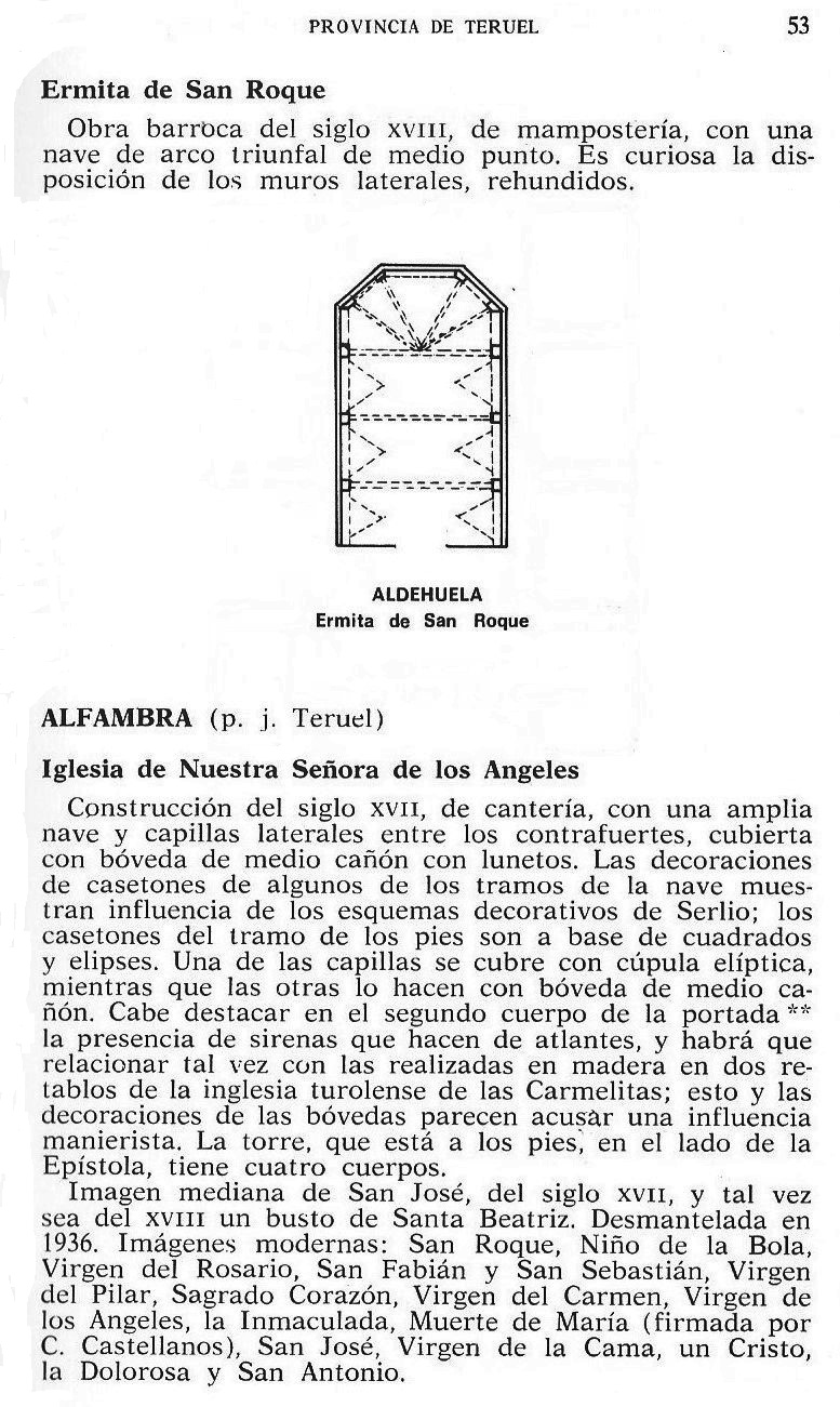 Página 53. Inventario Artístico de Teruel y su Provincia 1974