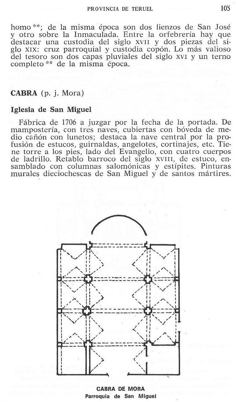 Página 105. Inventario Artístico de Teruel y su Provincia 1974