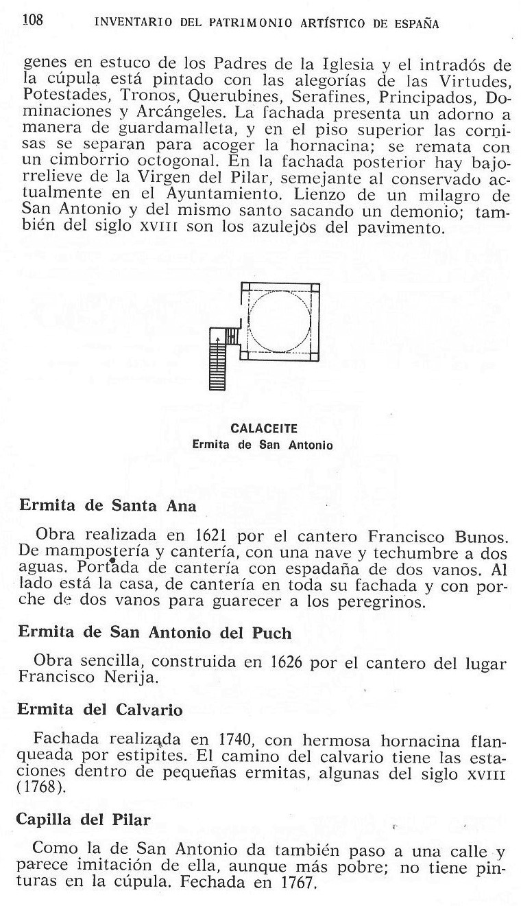 Página 108. Inventario Artístico de Teruel y su Provincia 1974