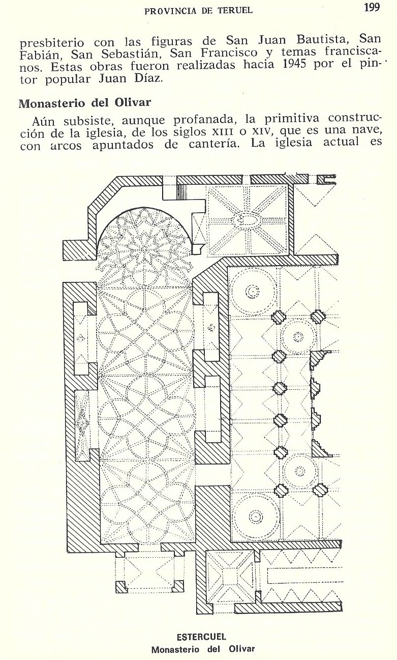 Estercuel. Monasterio del Olivar