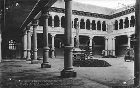 Museo Provincial de Zaragoza durante la Expo de 1908
