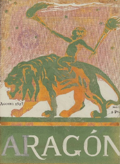 Aragón Revista gráfica de cultura aragonesa. Zaragoza. número 23