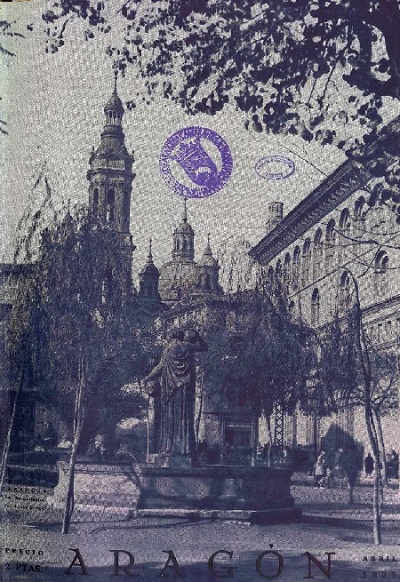 Aragón Revista gráfica de cultura aragonesa. Zaragoza. número 43