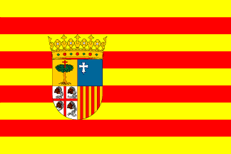 bandera con escudo
