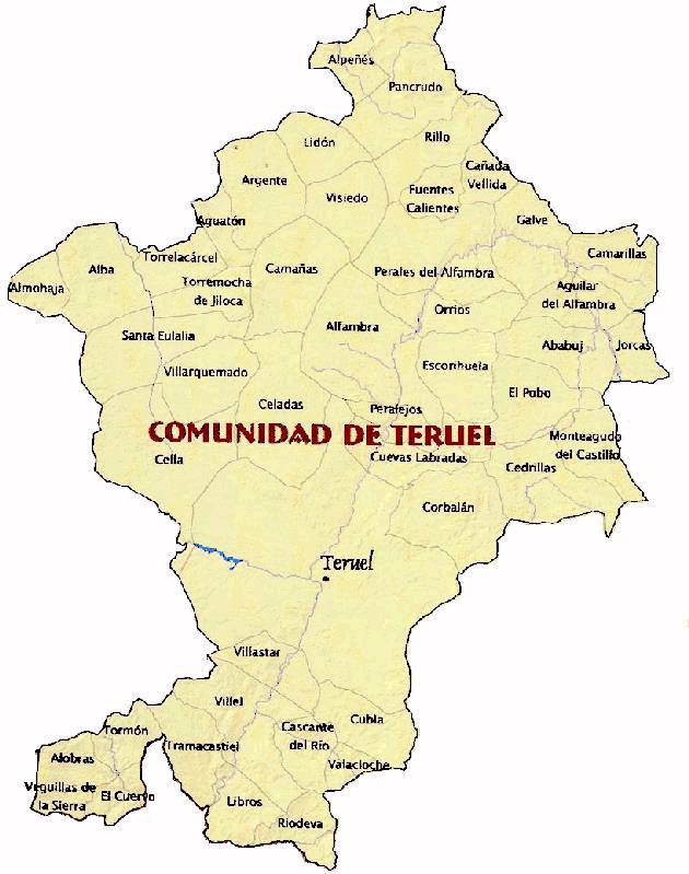 Comarca Comunidad de Teruel