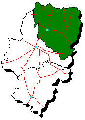 Localització de Sabiñánigo a Aragó