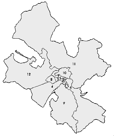 Distritos de Zaragoza