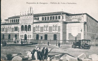 Escuela de Artes de Zaragoza en construcción