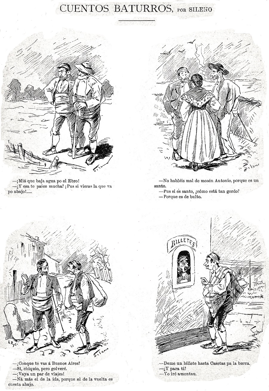 14 de octubre 1893. Fiestas del Pilar. Blanco y Negro. Página 10