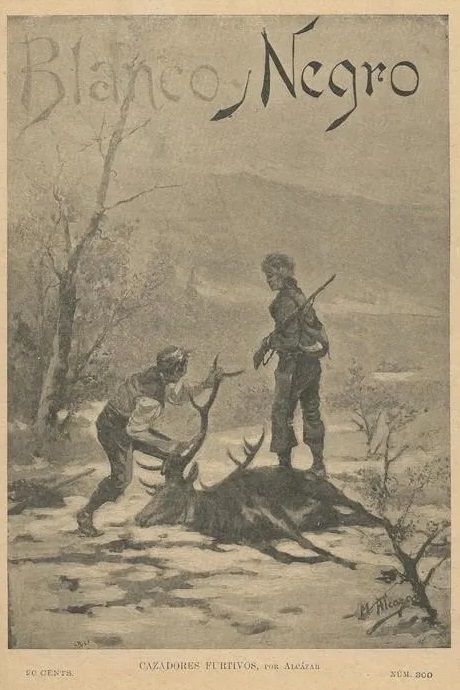 3 de enero de 1897. Blanco y Negro. Portada