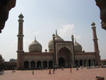 Mezquita en Delhi