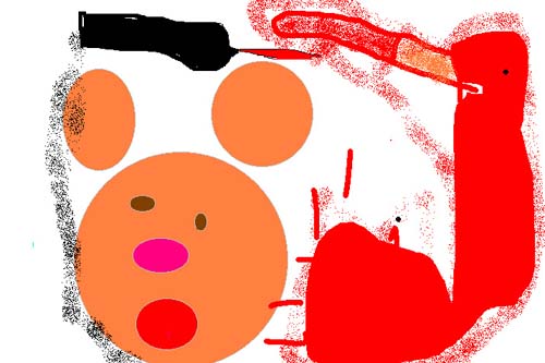 Raton mickey