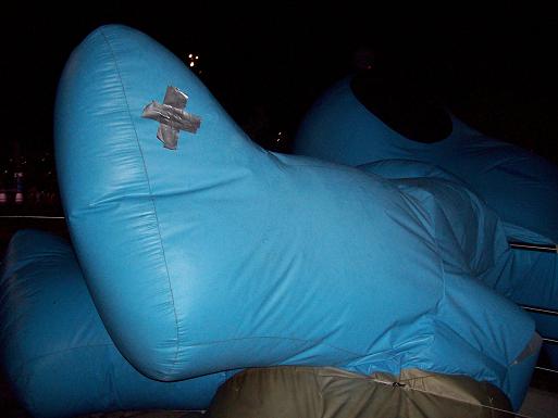 Fluvi se agota y estira la pata. El 14 de septiembre de 2008 se acabó la Expo.