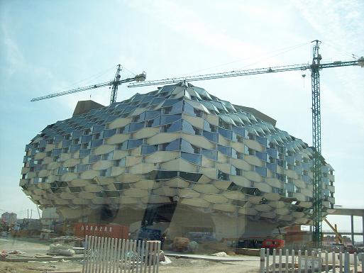 Visita a las obras de Expo 2008 el 29 de Marzo.