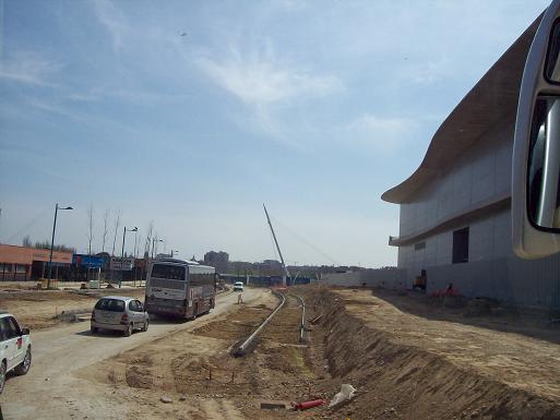Visita a las obras de Expo 2008 el 29 de Marzo.