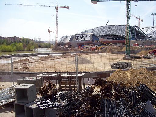 Visita a las obras de Expo 2008 el 29 de Marzo.