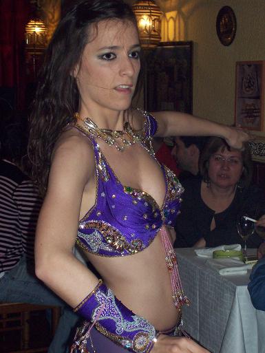 Danza del vientre en Zaragoza en 2008.