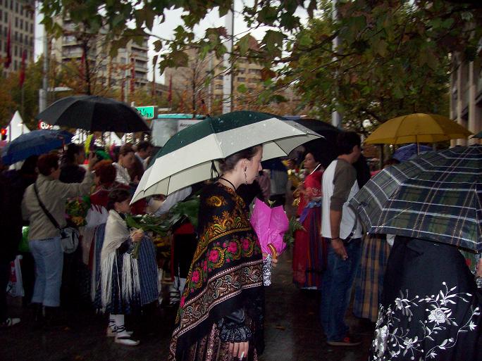 Las fiestas del Pilar. Zaragoza 12 de octubre de 2008. 6