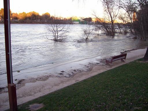 El Ebro en Zaragoza 2009. 2