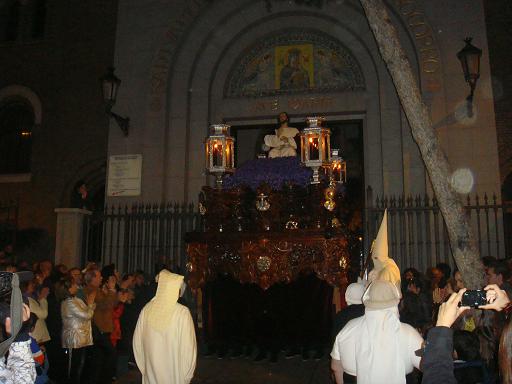 Semana Santa de 2009 en Zaragoza. Parroquia Perpetuo Socorro.
