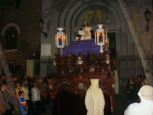 Semana Santa de 2009 en Zaragoza. Parroquia Perpetuo Socorro.