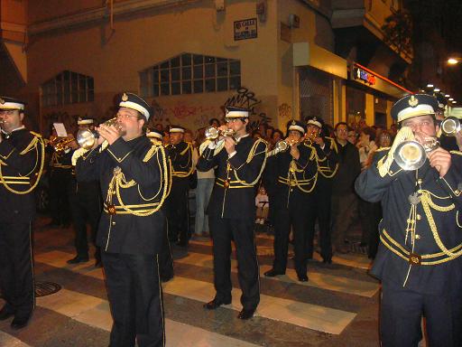Semana Santa de 2009 en Zaragoza. Parroquia Perpetuo Socorro.