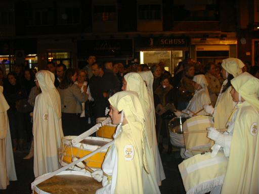 Semana Santa de 2009 en Zaragoza. Parroquia Perpetuo Socorro.