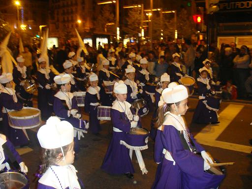 Semana Santa de 2009 en Zaragoza. Parroquia Perpetuo Socorro.