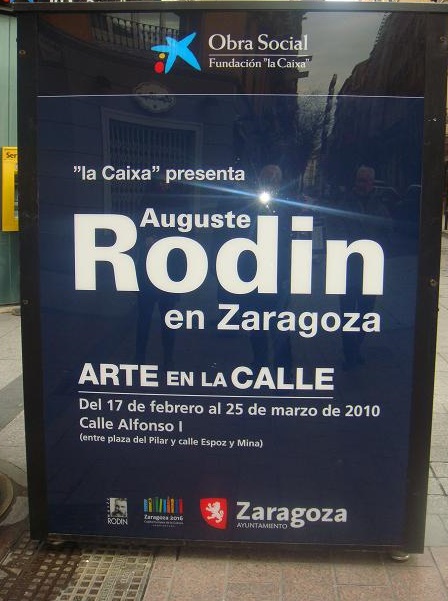 Exposición en las calles el 27 de febrero de 2010 por Zaragoza. 01
