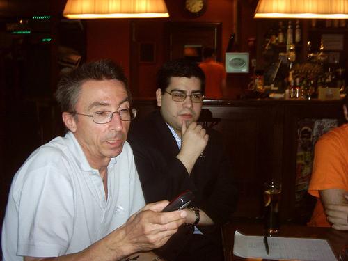 Javier Torres, Orlando Suarez en el bloggellon 2.