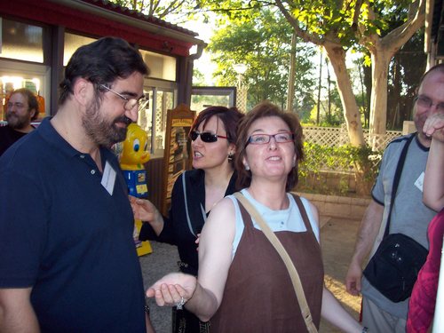 Bloggellon 7 en el Bar las Ocas del Parque grande Zaragoza. julio de 2007.