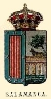 Escudo de armas provincia de Salamanca en 1878