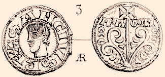 Arbol de la vida en las monedas del Rey de Aragón Sancho Ramírez