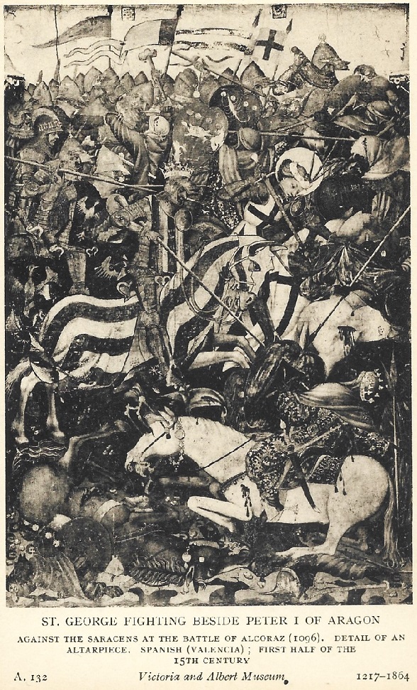 Pedro I y San Jorge en Alcoraz