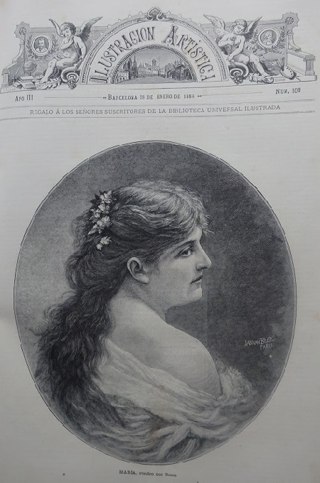 Ilustración Artística. 1884. Página 1.