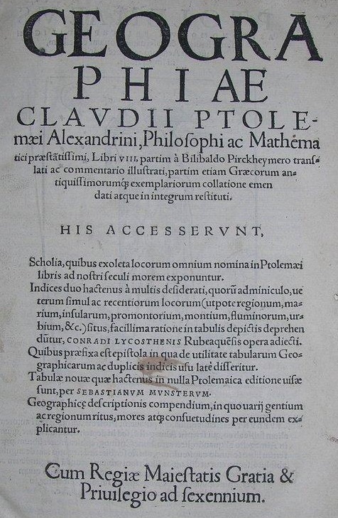 Geographiae Claudii Ptolomaei Alexandrini, Libri VIII 1