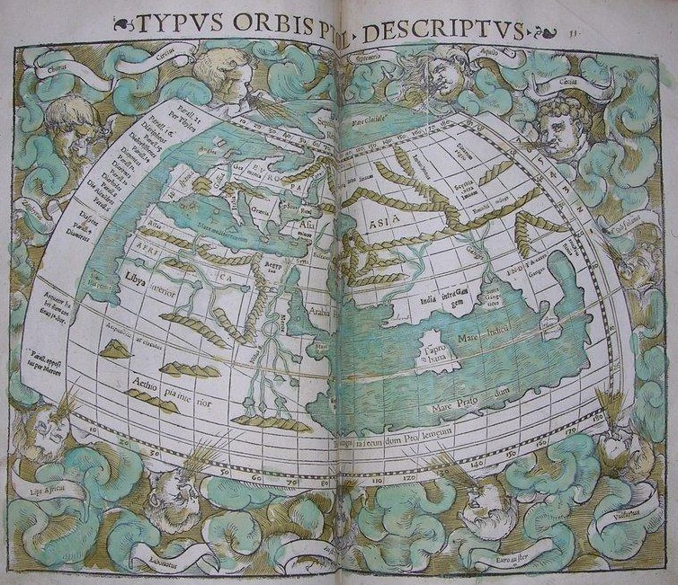 Geographiae Claudii Ptolomaei Alexandrini, Libri VIII mundo 2