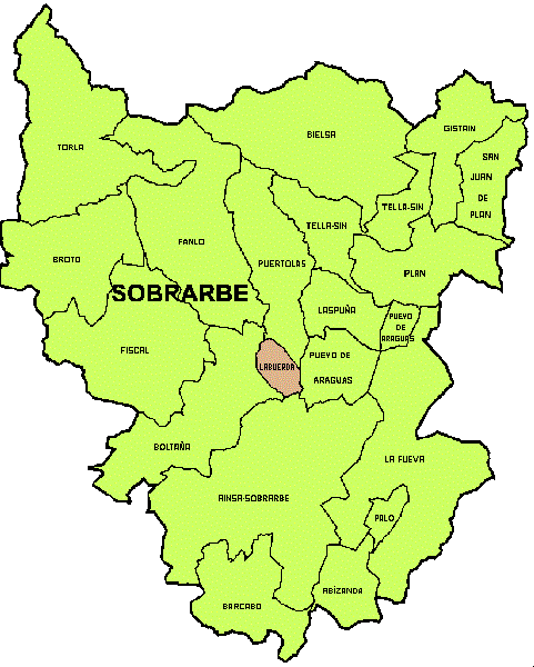 municipio Labuerda en Comarca Sobrarbe