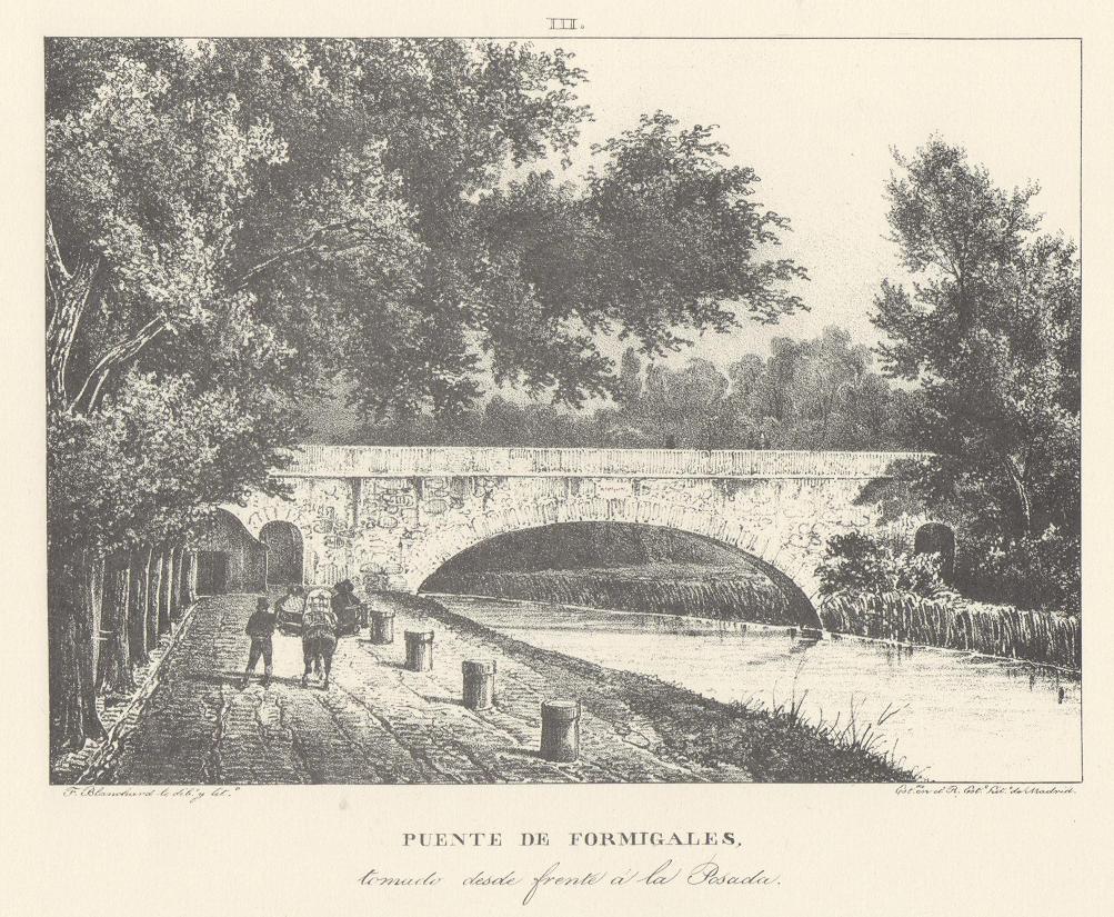 Canal Imperial de Aragón. Puente de Formigales. Memoria histórica. Noticia sobre las utilidades que produce, y explicación de que contiene Lámina III. Canal Imperial de Aragón. Puente de Formigales. Memoria histórica.