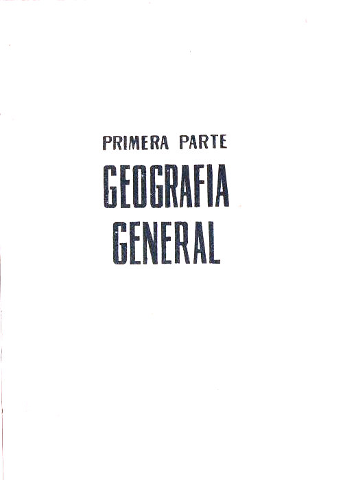 Geografía Universal. De Gasso hermanos editores. Barcelona 1961. Página 7.