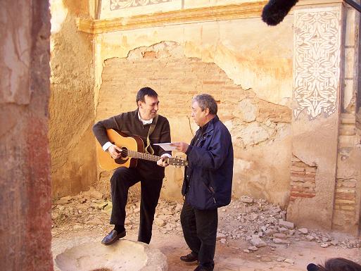 Belchite Viejo, reunión de escritores y similares. El 2 de diciembre de 2007. 18