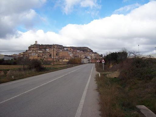 Monroyo Teruel. vista panorámica desde la carretera que lleva a Peñaroya de Tastavins. 2