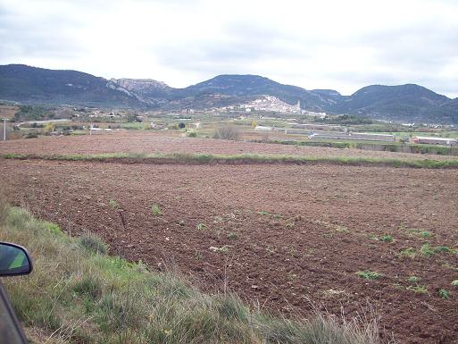 Pañarroya de Tastavins Teruel. Vista panorámica desde la carretera que lleva a Monroyo. 2